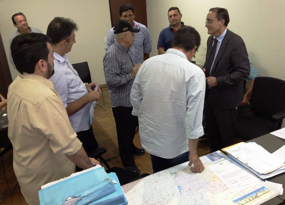 Visita ao DER - Departamento de Estradas e Rodovias